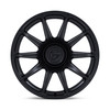 Set 4 20" Fuel FC906 Halo Blackout 20x10 Wheels 5x5 5x5.5 -18mm Offroad Rims