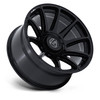 20" Fuel FC906 Halo Gloss Black 20x9 Wheel 6x135 6x5.5 1mm Offroad Truck SUV Rim