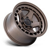 Set 4 17" Fuel FC894 Core Matte Bronze 17x8.5 Wheels 6x4.5 (6x114.3) 25mm Rims