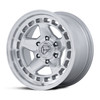 Set 4 17" Fuel FC894 Core Hyper Silver Machined Face 17x8.5 Wheels 5x5 25mm Rims Offroad Truck Wheels