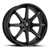 Set 4 Asanti Black ABL-32 Kaiser 22x9.5 5x120 Satin Black Black Wheels 22" 30mm