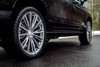 Set 4 Asanti Black ABL30 Corona Truck 20x9 5x115 Titanium Brushed Wheels 20"