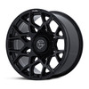 Set 4 20" Fuel FC907 Heist Gloss Black 20x10 Wheels 5x5 5x5.5 -18mm Truck Rims