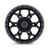 20" Fuel FC896 Heathen Gloss Black Gloss Gunmetal Lip 20x9 Wheel 6x135 20mm Rim Offroad Truck SUV Wheel