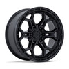 20" Fuel FC896 Heathen Matte Black 20x9 Wheel 6x135 1mm Offroad Truck SUV Rim