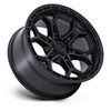 Set 4 20" Fuel FC896 Heathen Matte Black 20x9 Wheels 6x135 1mm Truck SUV Rims