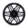 20" Fuel FC909 Weapon Gloss Black 20x10 Wheel 6x5.5 (6x139.7) -18mm Offroad Rim Lifted Truck SUV Wheel