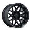 Set 4 20" Fuel FC904 Lynx Blackout 20x9 Wheels 5x5 (5x127) 1mm Offroad Truck Rims