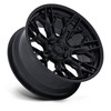 22" Fuel FC409 Hive Matte Black W/ Gloss Black Lip 22x9.5 Wheel 6x135 20mm Rim