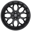 Set 4 22" Edge Off Road 301B Gloss Black Wheels 22x12 5x5 5x5.5 -44mm Truck Rims