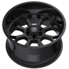 Set 4 22" Edge Off Road 301B Gloss Black Wheels 22x12 5x5 5x5.5 -44mm Truck Rims