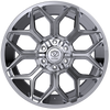 20" Edge Off Road 302C Chrome Plated Wheel 20x9 6x135 6x5.5 (6x139.7) 0mm Rim
