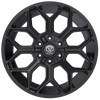 Set 4 20" Edge Off Road 302B Gloss Black Wheels 20x9 5x5 5x5.5 0mm Truck Rims
