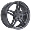 17" Edge Street 354A Anthracite Wheel 17x7.5 5x4.5 (5x114.3) 5x120 40mm Rim