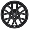 20" Edge Street 356B Gloss Black Wheel 20x8.5 5x4.5 (5x114.3) 5x120 40mm Rim