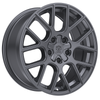 17" Edge Street 356A Anthracite Wheel 17x7.5 5x100 5x4.5 (5x114.3) 40mm Rim