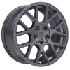 Set 4 17" Edge Street 356A Anthracite Wheels 17x7.5 5x100 5x4.5 40mm Rims