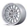 17" Fuel FC905 Ascend Gloss Silver Machined Face 17x9 6x5.5 (6x139.7) 1mm Wheel Offroad Truck SUV Rim