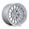 Set 4 17" Fuel FC905 Ascend Gloss Silver Machined Face 17x9 Wheels 6x5.5 1mm Rims Offroad Truck SUV Wheels