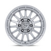 Set 4 17" Fuel FC905 Ascend Gloss Silver Machined Face 17x8.5 6x5.5 25mm Wheels Offroad Truck SUV Rims