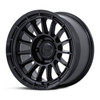 17" Fuel FC905 Ascend Matte Black W/ Gloss Black Lip 17x8.5 Wheel 6x5.5 25mm Rim Offroad Truck SUV Wheel