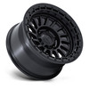 17" Fuel FC897 Havoc Matte Black Gloss Black Lip 17x9 6x5.5 (6x139.7) -12mm Rim Lifted Offroad Truck SUV Wheel