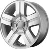 Performance Replicas PR147 22x9 5x4.75 5x5 Silver Machined Wheel 22" 0mm Rim