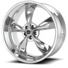 Set 4 17" American Racing AR605 Torq Thrust M 17x7.5 5x115 Chrome Wheels 45mm