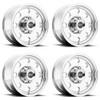 Set 4 American Racing AR172 Baja 15x10 5x5.5 Polished Wheels 15" -43mm Rims