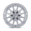 17" Fuel FC902 Spur Gloss Silver W/ Machined Face 17x9 6x5.5 (6x139.7) -12mm Rim Lifted Offroad Truck SUV Wheel