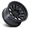 Set 4 17" Fuel FC902 Spur Matte Black 17x9 Wheels 6x5.5 (6x139.7) 1mm Truck Rims Offroad SUV Wheels