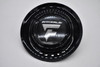Fittipaldi Gloss Black Wheel Floating Logo Center Cap 2416K183 103334-10 Fits FS369 & FS370