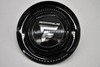 Fittipaldi Gloss Black Wheel Floating Logo Center Cap 2416K183 103334-10 Fits FS369 & FS370