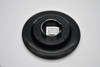 Fittipaldi Gloss Black Wheel Floating Logo Center Cap 2416K183 103334-10 Fits FS369 & FS370