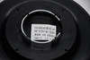 Fittipaldi Gloss Black Wheel Floating Logo Center Cap 2416K183 103334-10 Fits FS369 & FS370