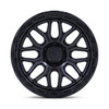 18" Fuel FC881 Surge Matte Black W/ Gloss Black Lip 18x9 8x6.5 (8x165.1) 1mm Rim Offroad Truck Wheel