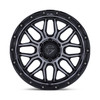 Set 4 18" Fuel FC881 Surge Gloss Black Machined W/ GTCC 18x9 6x5.5 1mm Wheels