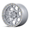 20" Fuel FC908 Puma Gloss Silver Machined Face 20x9 Wheel 6x5.5 (6x139.7) 1mm Rim Offroad Truck SUV Wheel