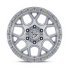 Set 4 17" Fuel FC908 Puma Gloss Silver Machined Face 17x9 Wheels 5x5 -12mm Rims Lifted Offroad Truck Wheels