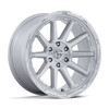 Set 4 20" Fuel FC887 Circuit 20x10 5x5 -18mm Gloss Silver Machined Face Wheels