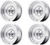 Set 4 15" American Racing AR61 Outlaw I 15x7 5x4.5 -6mm Wheels Machined Rims