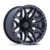 Set 4 20" Fuel FC885 Injector Gloss Black Machined-FC DDT 20x9 8x180 20mm Wheels Offroad Truck Rims