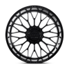 22" Lock X-Treme Rampage Gloss Black  22x10 Wheel 8x6.5 (8x165.1) 18mm Truck Rim