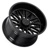 20" Lock X-Treme Apex Gloss Black  20x9 Wheel 6x135 6x5.5 1mm Offroad Truck Rim