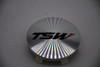 TSW Silver Machined Wheel Center Cap Hub Cap UCCPCF82C 3" 5x112 Brooklands Sebring Rivage Chrono Chican Vale Clypse Silverstone Nurburgring Bathurst Mechanica