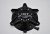 Tuff Satin Black Wheel Center Cap Hub Cap CCTT12SBC 8" 6 Lug T12 Covered Lug