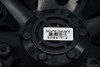 Moto Metal Gloss Black Wheel Center Cap Hub Cap MO479L214GBO1 8.75" Gloss Black - Black Rivets