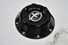 XF Matte Black Wheel Center Cap Hub Cap C276L82S-FB 7.25" XF-204 XF-219 17/18 5/6 & XF212 20" 5/6