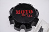 Moto Metal Gloss Black w/ Red Logo Wheel Center Cap Hub Cap U1079L170MO3GBR-H62 6.75" MO992 8 Lug