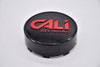 Cali Offroad Gloss Black / Red Wheel Center Cap Hub Cap C109110BR05 5.25" 8 Lug Cali Summit 8 Lug
